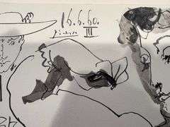 Pablo Picasso Toro "Bullfighter" Lithograph from 1960 Portfolio