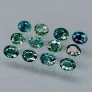 Absolutely fantastic! Heavy 3.94ct set of Parti colored Australian Sapphires