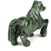 Natural Carved Figurine Jade Horse