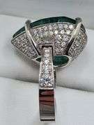 WOW! Breathtaking Zambia 19.7 ctw Emerald Ring
