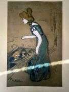 Original Lithograph from Picasso Les Bleus de Barcelona Picasso 1963 Portfolio