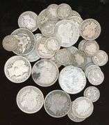 Lot of 42 Silver Barber Coins