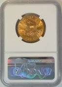 Virtual Gem BU 1901 $10 Liberty Gold Piece. NGC MS64