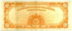 Choice Very Fine+ 1922 Large Size $10 Gold Certificate. PMG-30 (Fr-1173)
