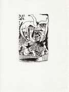 Exclusive Limited Edition Pablo Picasso Lithograph "Le Gout du Bonheur", 1970