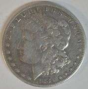 Pleasing 1884-CC Morgan Silver Dollar in VF/XF