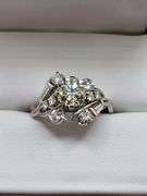 Unique Diamond Accent Ring