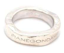 925 Sterling silver Pia egonda wavy band