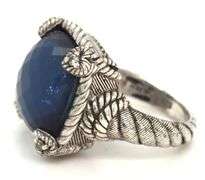 Judith Ripka Sapphire cocktail ring