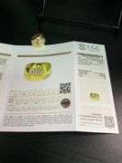 CERTIFIED 'salvini' 18K YELLOW GOLD DIAMOND BAND / RING