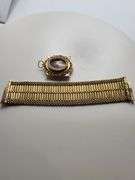 Russian Antique 14KT Yellow Gold Bracelet/Watch