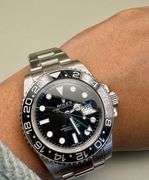 Rolex GMT Master Ⅱ 116710LN 40mm Black Ceramic Bezel Dial Box Papers