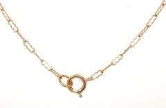 14kt Yellow gold pearl station heart lariat necklace