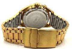 Seiko gold tone watch