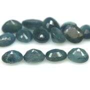 8.66ct gray blue Sapphire set from Madagascar