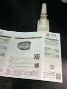 CERTIFIED 14K WHITE AND ROSE GOLD DIAMOND BAND