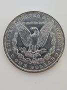 1880-O Morgan Silver Dollar, Cleaned