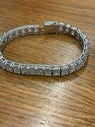 CERTIFIED BRAND NEW DIAMOND BRACELET WITH OVER 45. CARATS OF DIAMONDS