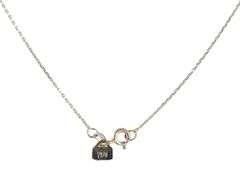 Heart Shaped Sapphire and 0.25ctw Diamond Frame Pendant Necklace in 18K