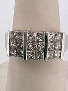 CERTIFIED BRAND NEW 14K WHITE GOLD DIAMOND BAND / RING