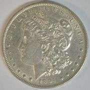 Scarce Near Mint 1891-CC Morgan Silver Dollar. Nice