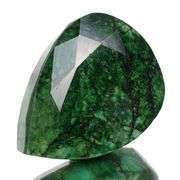 Huge Certified 2440 Ct Museum Size Natural Emerald Pear Cut Solitaire