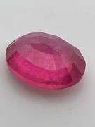 CERTIFIED NATURAL RUBY 3.27 CARAT OVAL SHAPE.