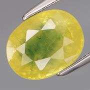 Large 3.52ct bi-color Sapphire from Mozambique