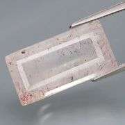 Incredible size! Untreated! 15.51ct REAL Strawberry Quartz!