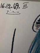 Picasso Au Baiser d'Avignon Lithograph from 1972 Portfolio