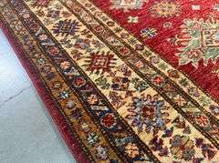 Exquisite Fine Super Kazak Rug 5.1x6.8