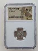 96BC Roman Republic C.Malleolus, NGC Ch VF