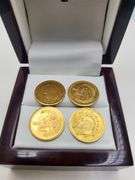 4 one quarter of Pahlavi gold coin