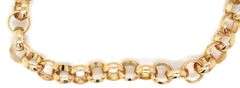 14kt Yellow gold Rolo chain bracelet