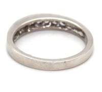 Stunning 950 Platinum Channel Set Diamond Band