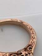 CERTIFIED 14K ROSE GOLD DIAMOND ENGAGMENT RING