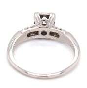 14kt White gold RBC diamond ring