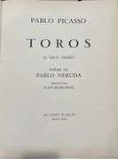 Toro "Bullfighter" Portfolio Book Au Vent d'Arles, Paris 1960 Edition