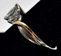 Marvelous 14K Yellow and White Gold Approx. 0.97CTW Diamond Ring