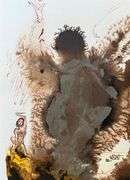 Highly Collectible and Rare Salvador Dali Original Lithograph from the 'Biblia Sacra' Suite