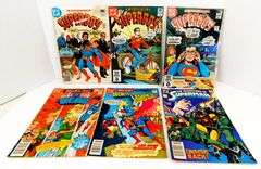 6 DC Comics - Superboy, Superman and Heroes