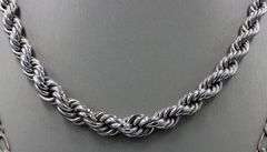 Group lot of 2 vintage 925 sterling silver chains