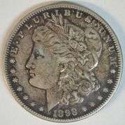Razor-sharp Choice XF45+ 1898-S Morgan Silver Dollar