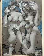 Picasso Au Baiser d'Avignon Lithograph from 1972 Portfolio