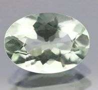 Gorgeous 4.98ct platinum green Amethyst