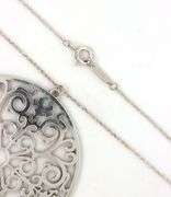 Tiffany & Co Enchant circle pendant on chain