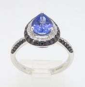 New, in Box, EFFY Tanzanite & Diamond Ring