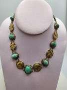 Investment! Very Rare Antique Egyptian Turquoise Necklace and Bracelet Set