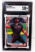 Elly DeLaCruz Bowman Rookie Baseball Card, 10 GM