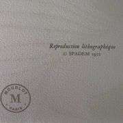 Picasso Au Baiser d'Avignon Lithograph from 1972 Portfolio